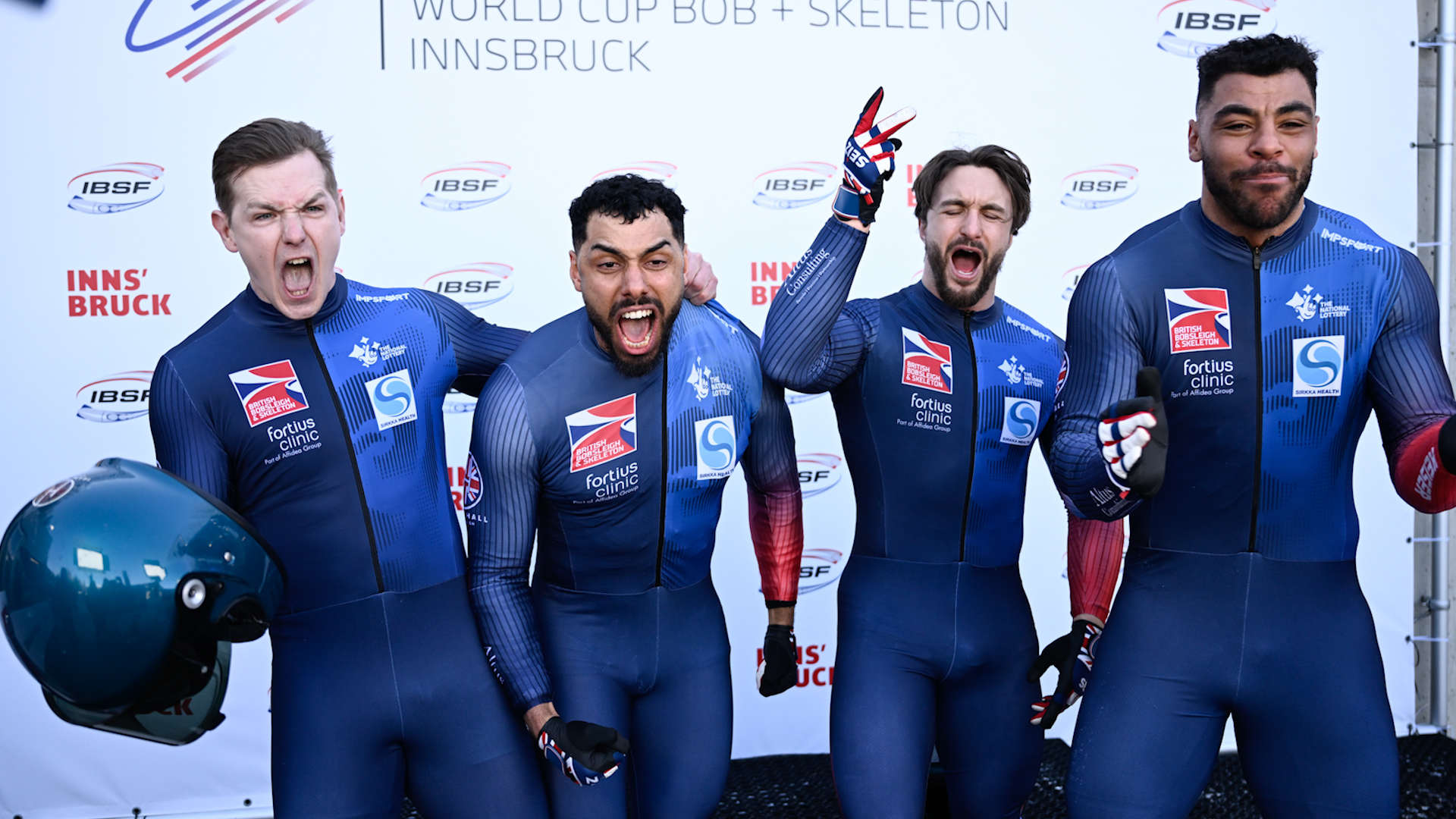 Taylor Lawrence and team hall win world cup silver in Igles CREDIT IBSF DATE 19012025.jpg