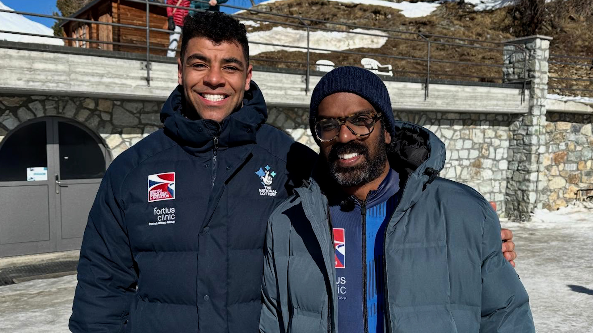 Taylor Lawrence with Romesh Ranganathan CREDIT Taylor Lawrence DATE 2026.jpg