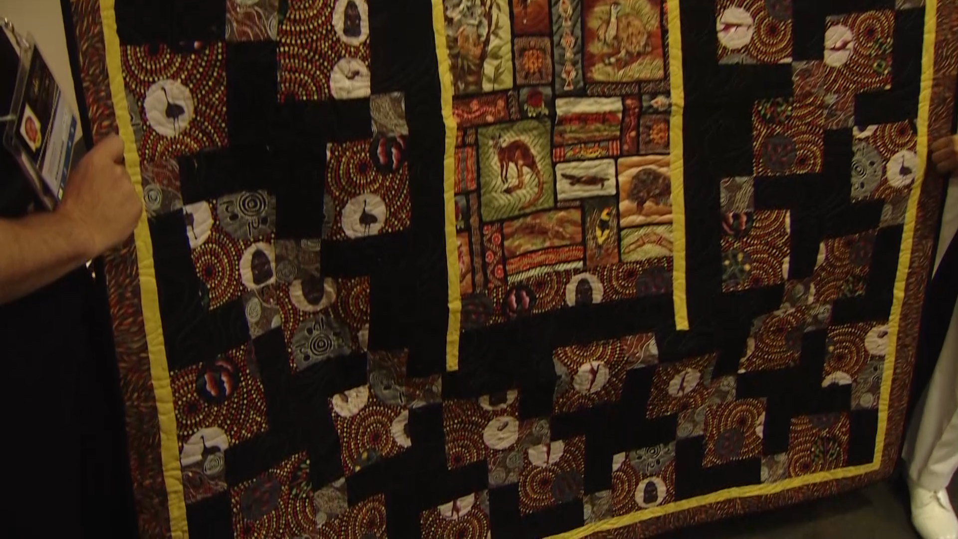 Team Georgia's quilt.