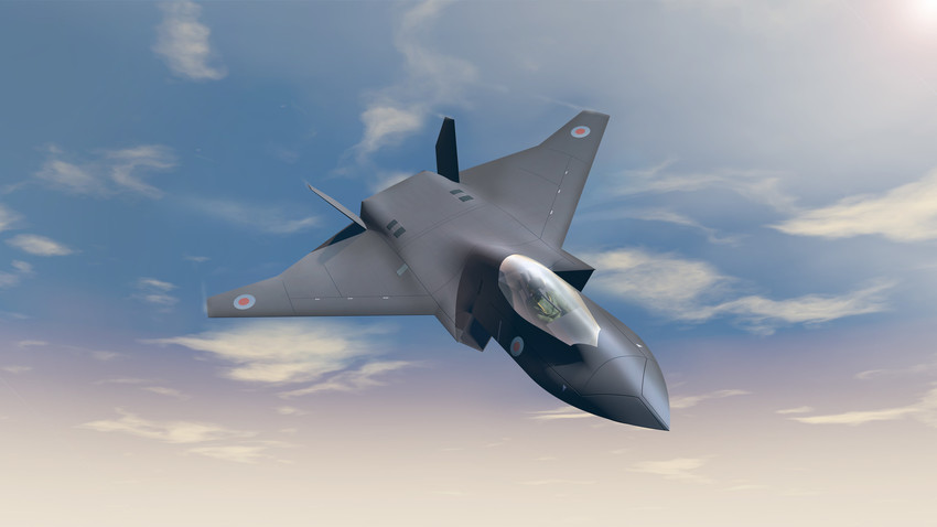Team Tempest Fighter Jet Model 20072020 CREDIT MOD
