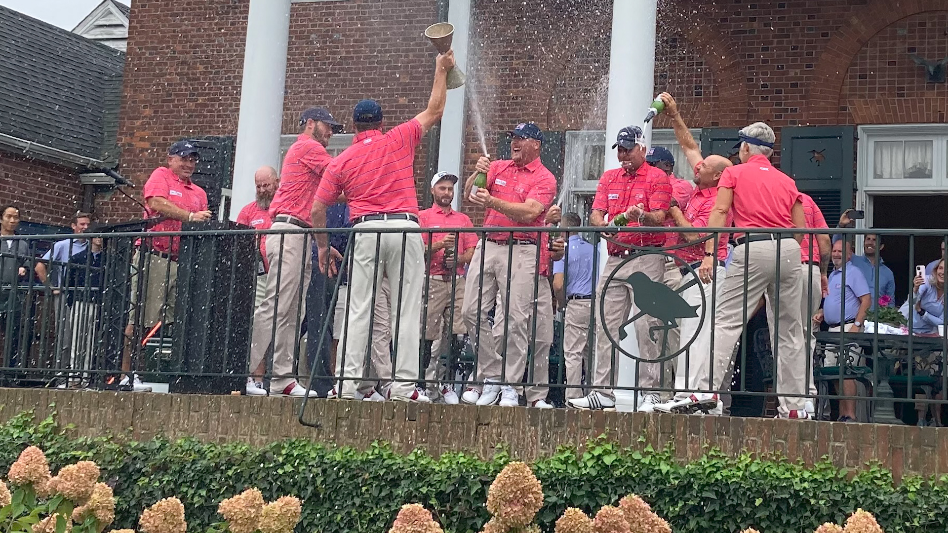 Team USA celebrate Simpson Cup victory 2021