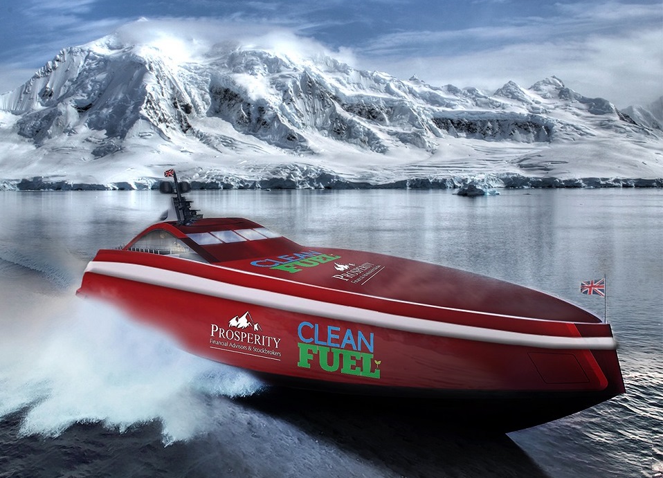 Team Britannia's Wave-Piercing Powerboat Team Britannia's Wave-Piercing Powerboat