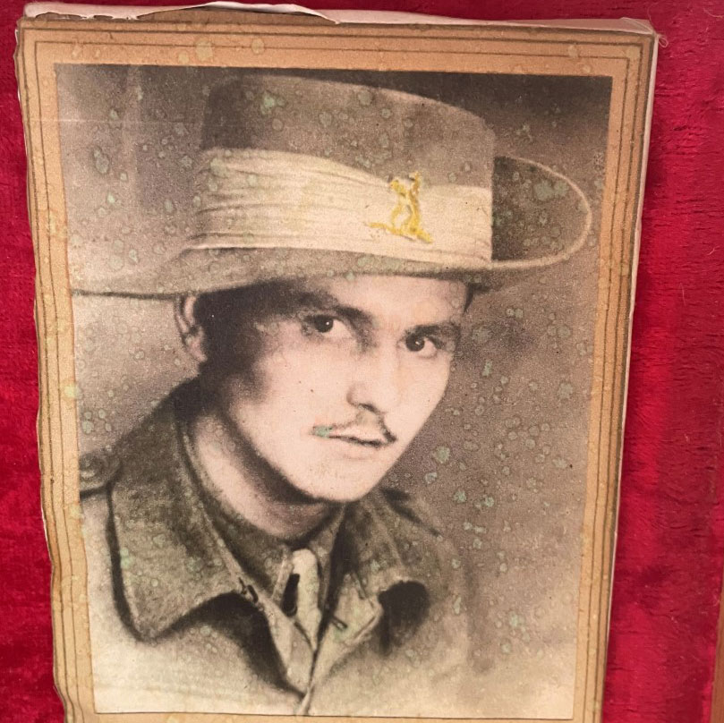 Teddy Hampstead Burma Campaign veteran Burma Star recipient Redroofs Care Home resident soon to be 100 Picture Teddy Hampstead
