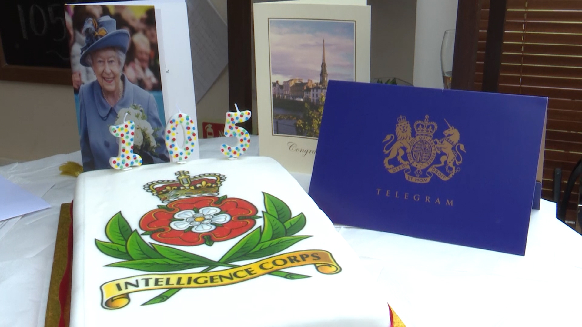 A very special telegram.