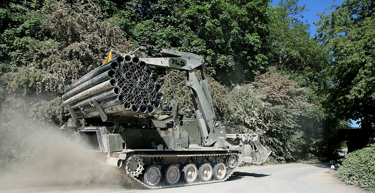 A Terrier armoured digger at work during Exercise Wessex Storm, 2021 (picture: MOD)