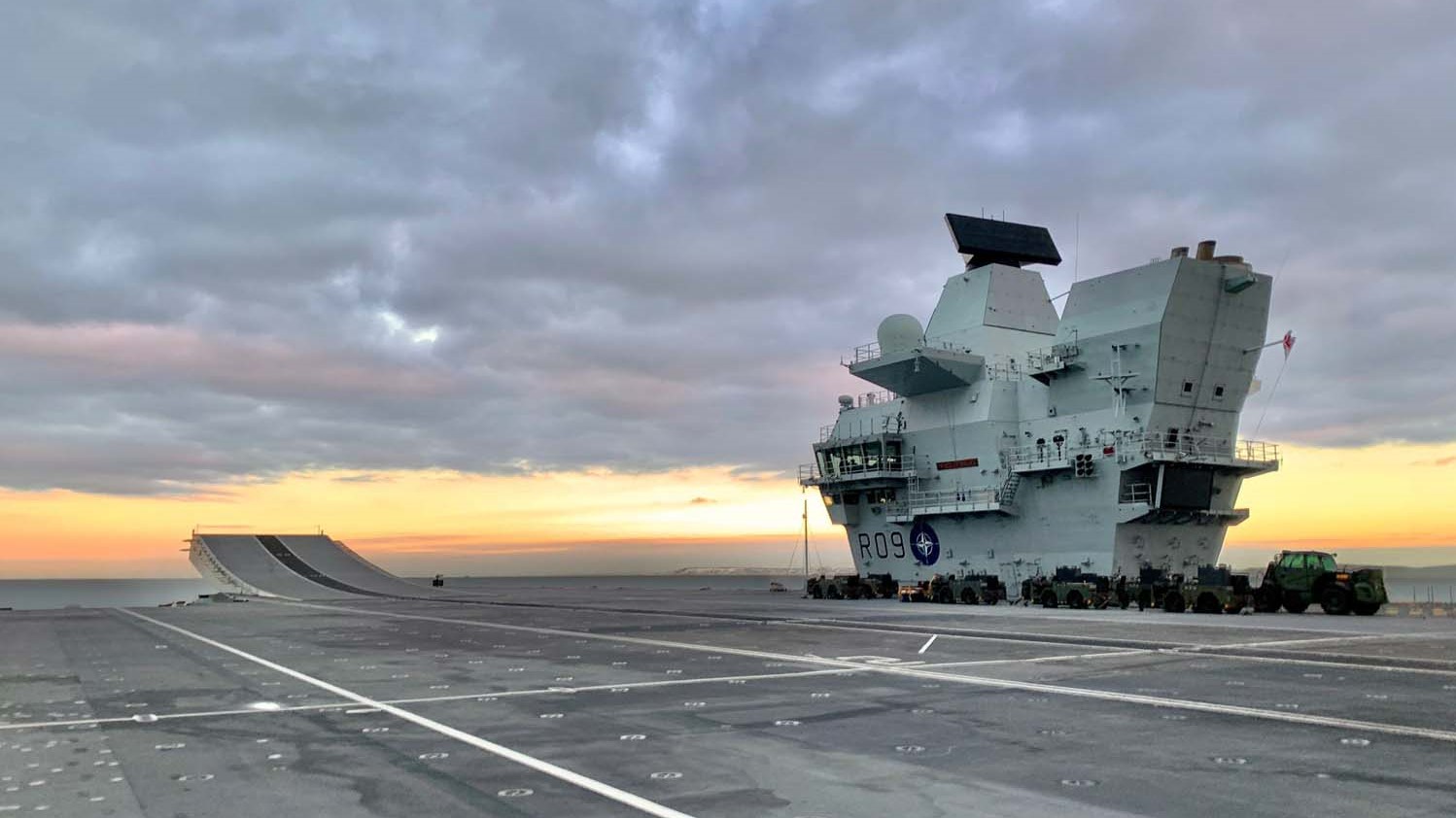 The 65,000-tonne warship HMS Prince of Wales is UK’s largest warship 