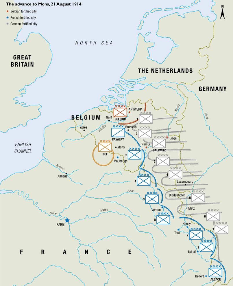 The Advance to Mons their label