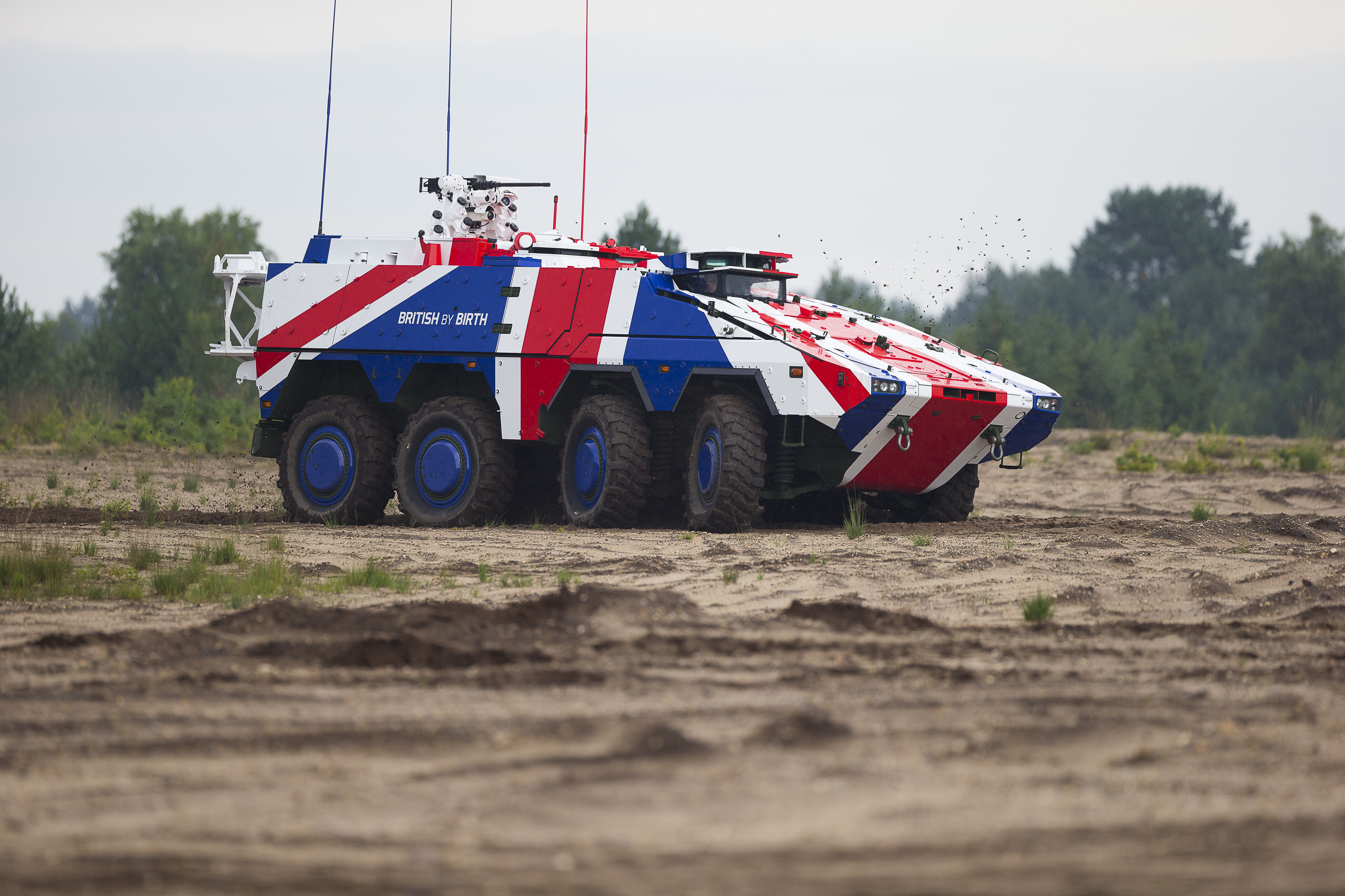 The BOXER. Credit: Rheinmetall