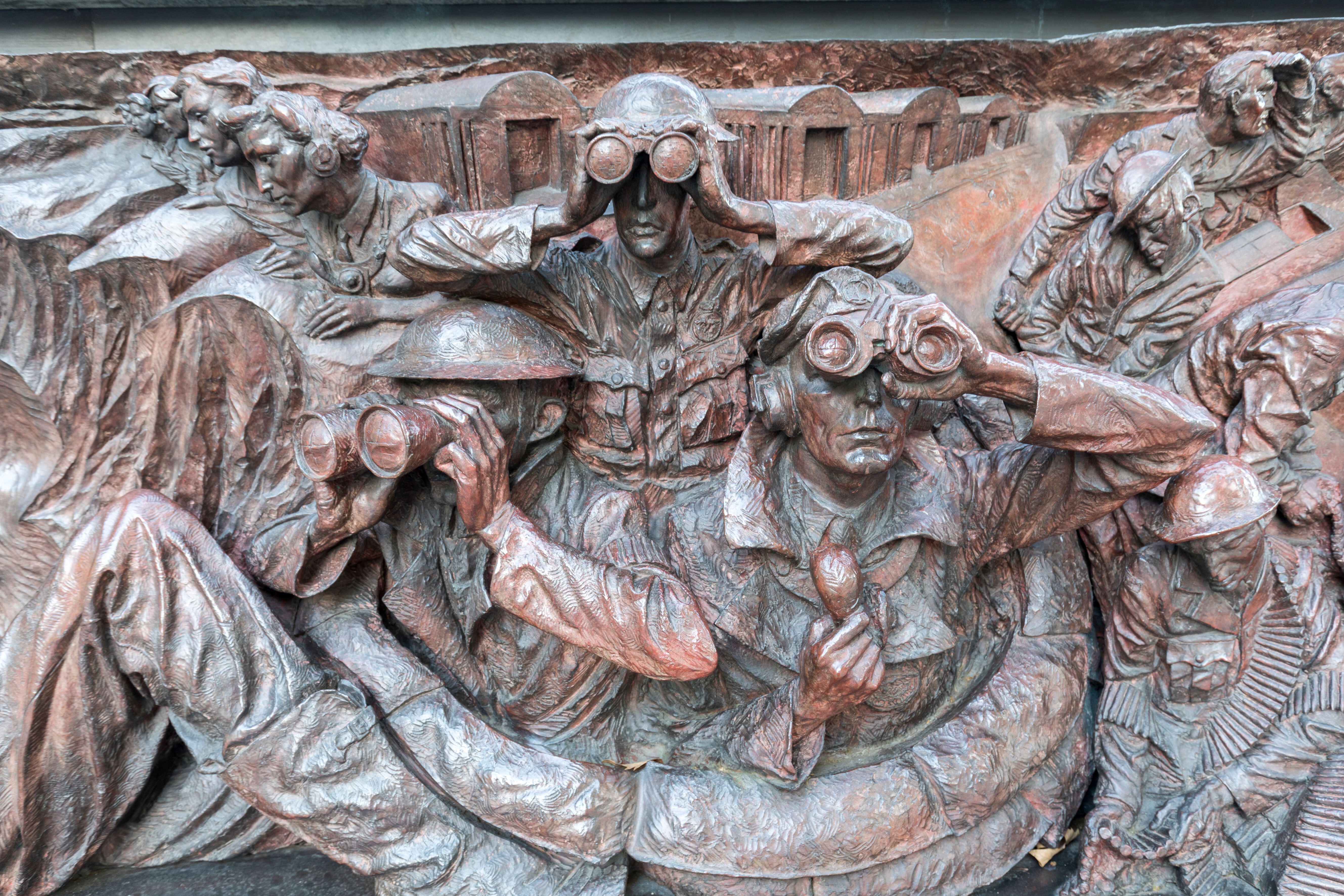 The Battle of Britain memorial in London