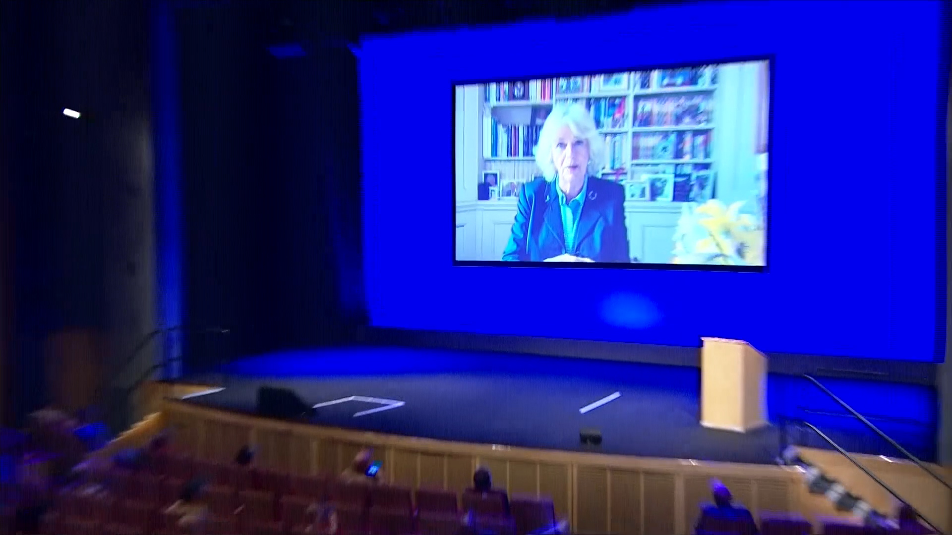 The Duchess of Cornwall Opens NHS Nightingale NW