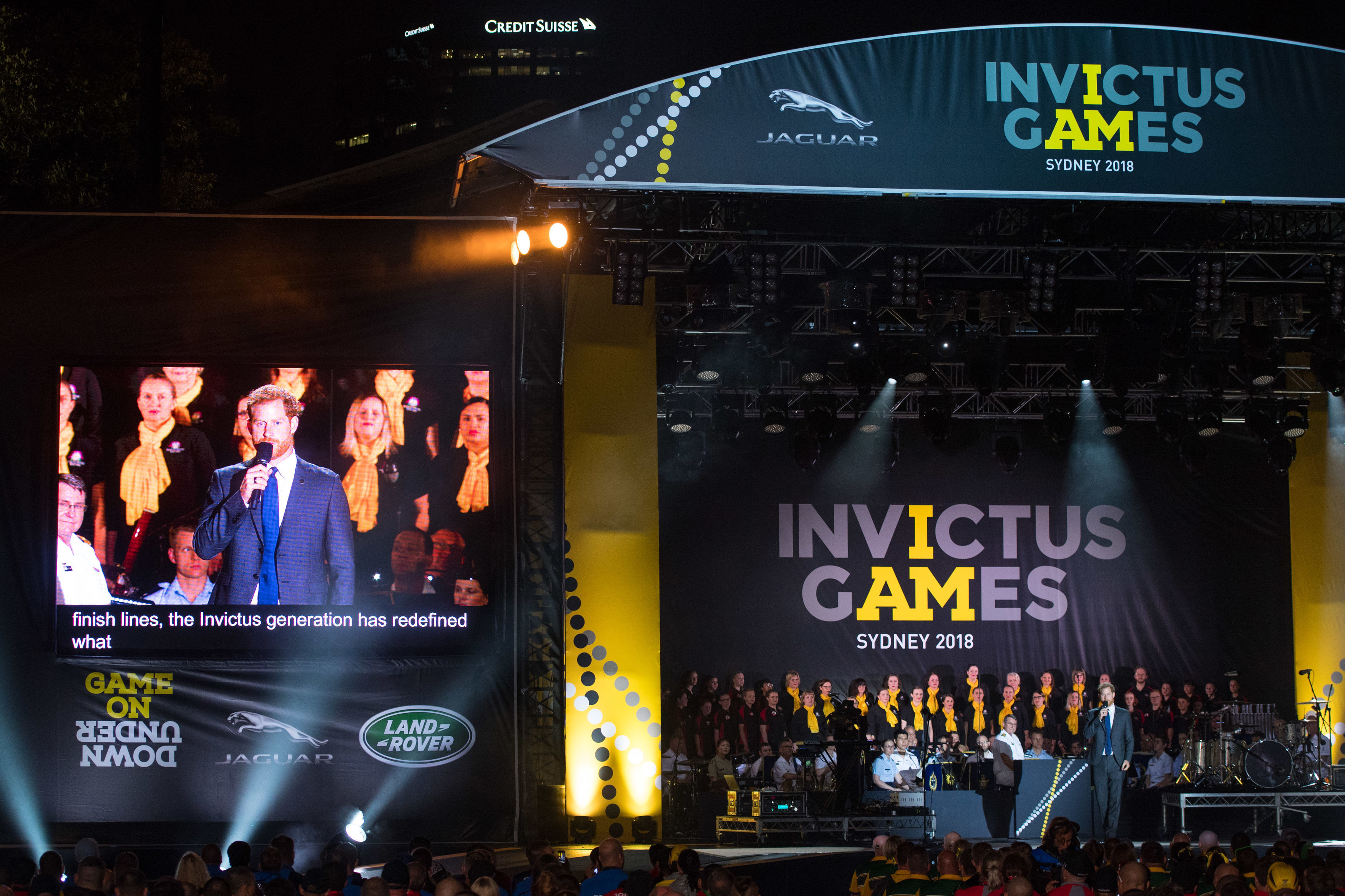 The Duke of Sussex opened this year's Invictus Games 2018. (Picture Dominic LipinskiPA)