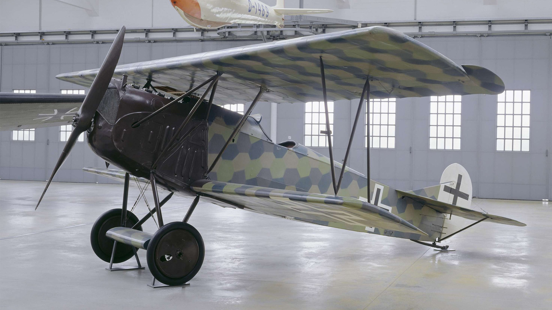 The Fokker D.VII is currently on display at the Deutsches Museum near Munich