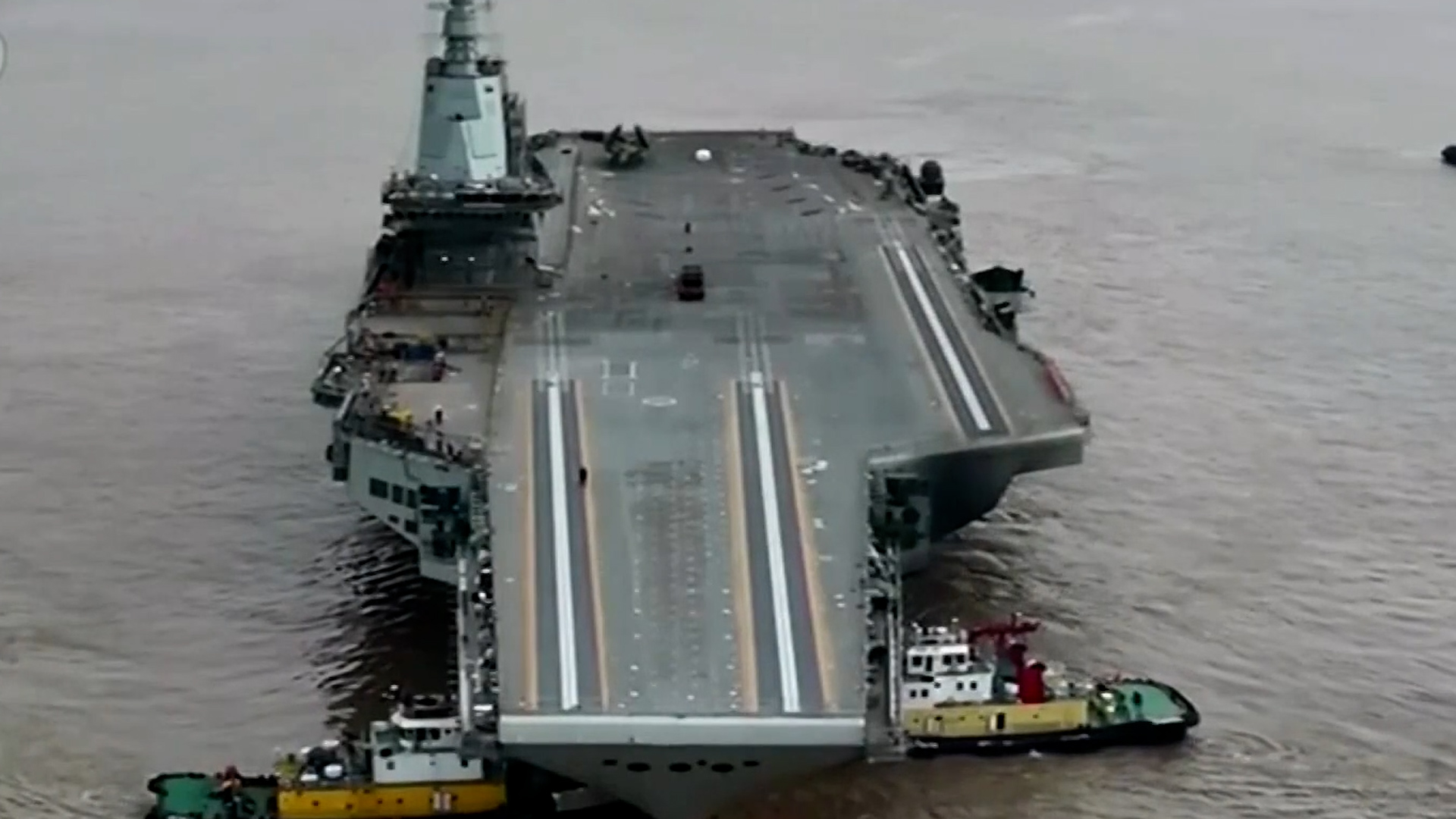 The Fujian is China's most technologically advanced aircraft carrier