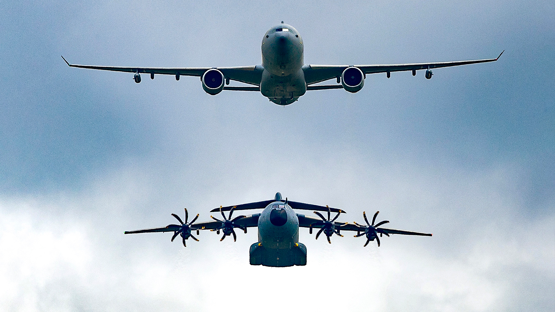 The King’s Birthday Flypast rehearsal CREDIT RAF