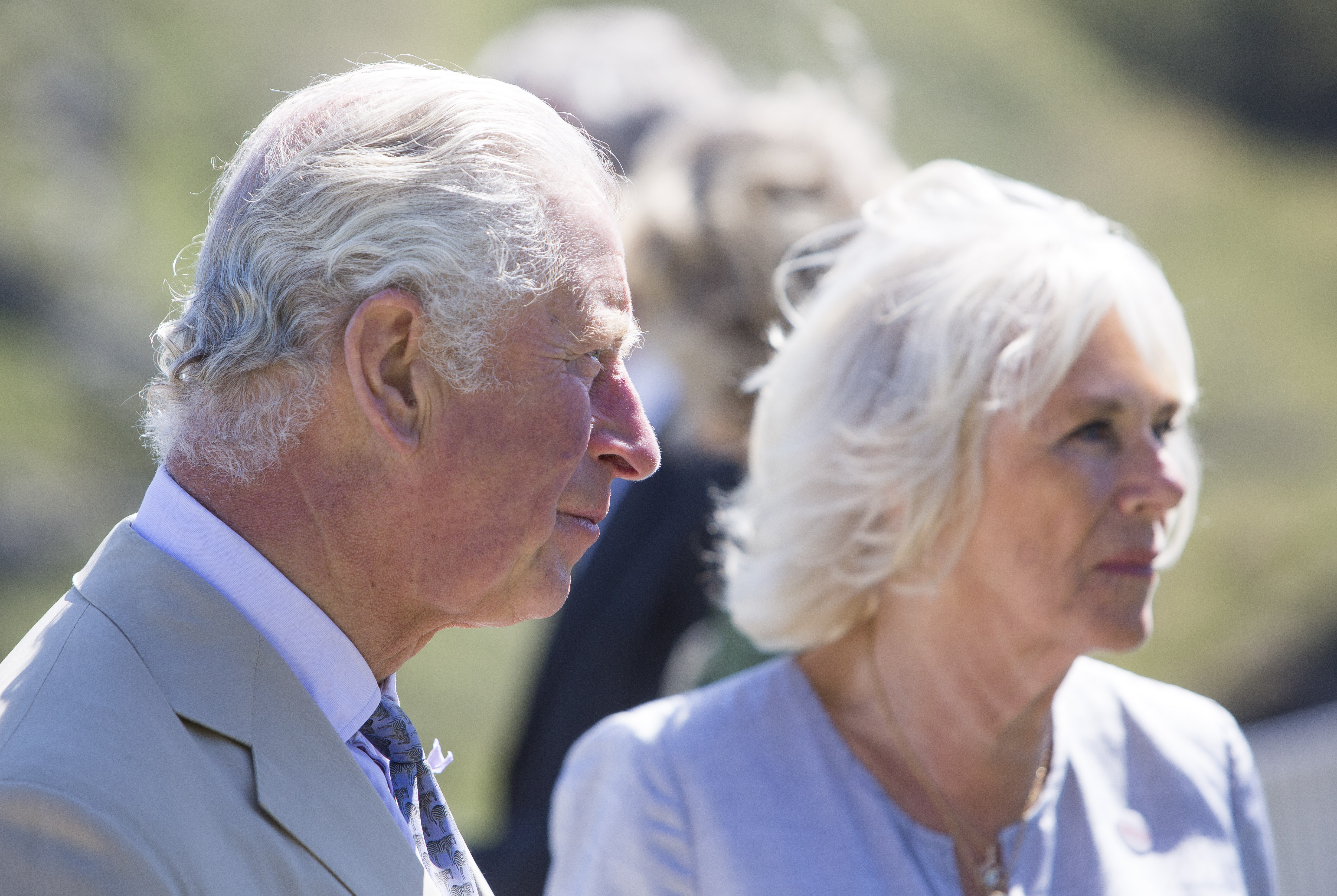 Charles and Camilla will lead a national two-minute silence on Saturday (Picture: PA).