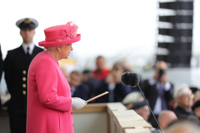 The Queen attended the D-Day 75 commemorations in Southsea earlier this year (Picture: MOD).