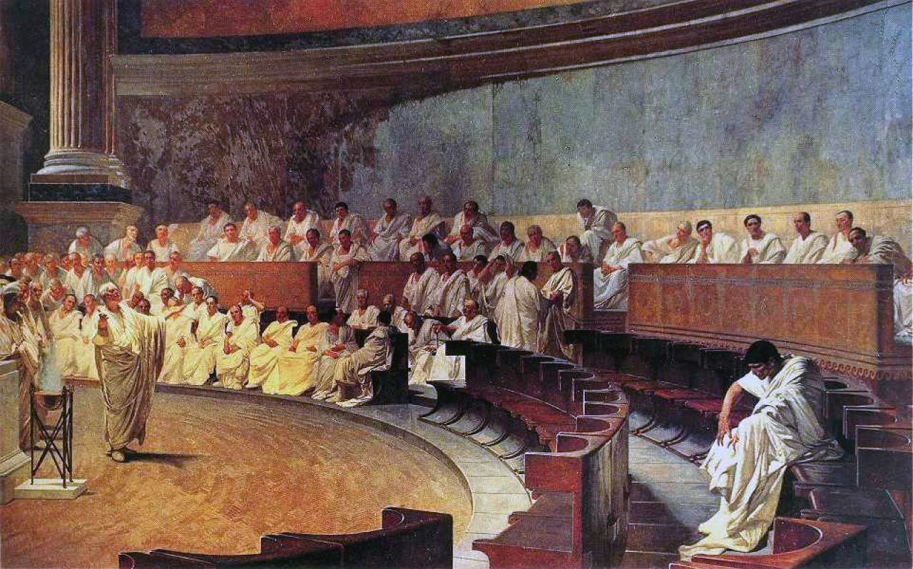 The Roman senate