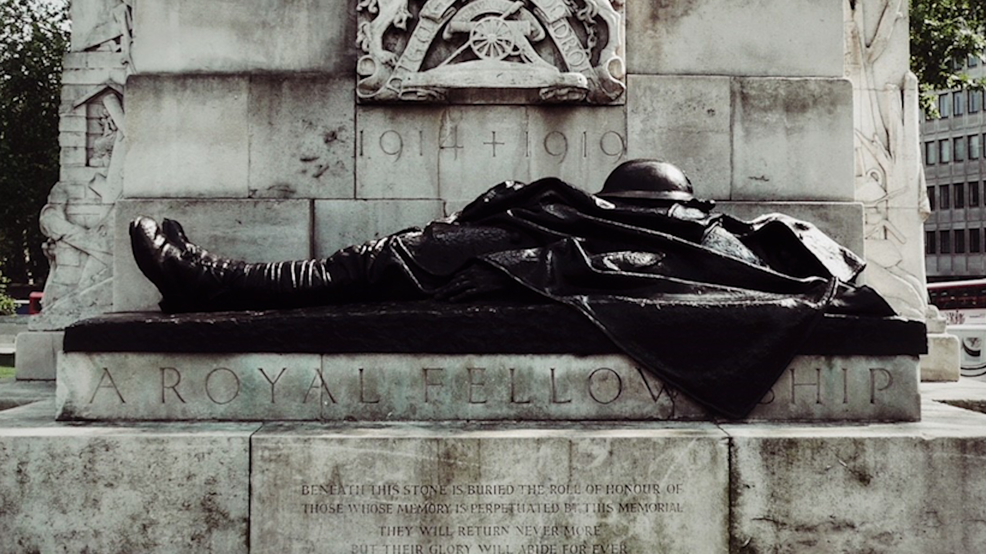 The Royal Artillery Memorial at Hyde Park Corner in London 1112018 CREDIT US Dept Def