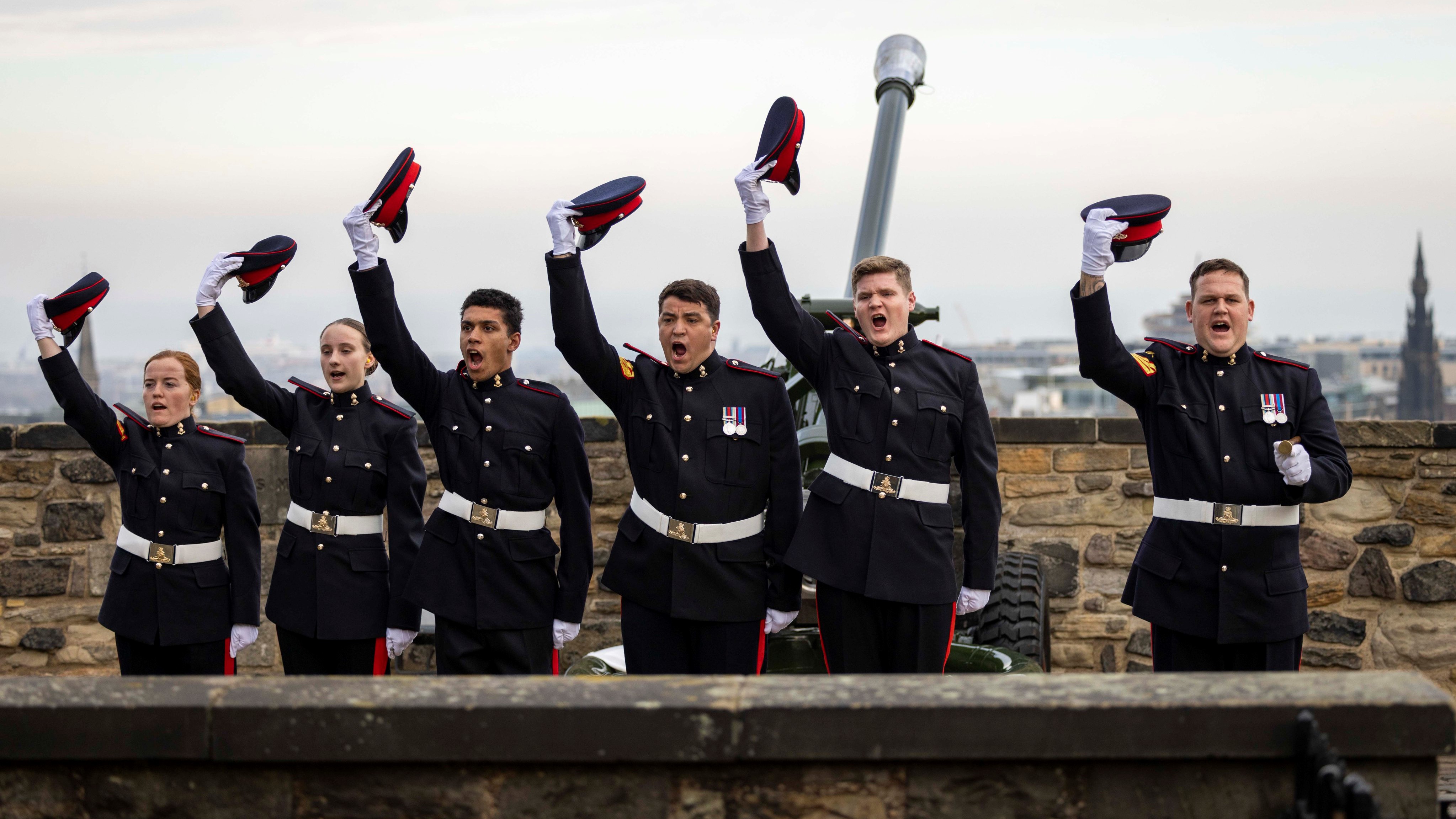 The Royal Artillery at Edinburgh Castle 30112022 CREDIT MOD Crown Copyright.jpg