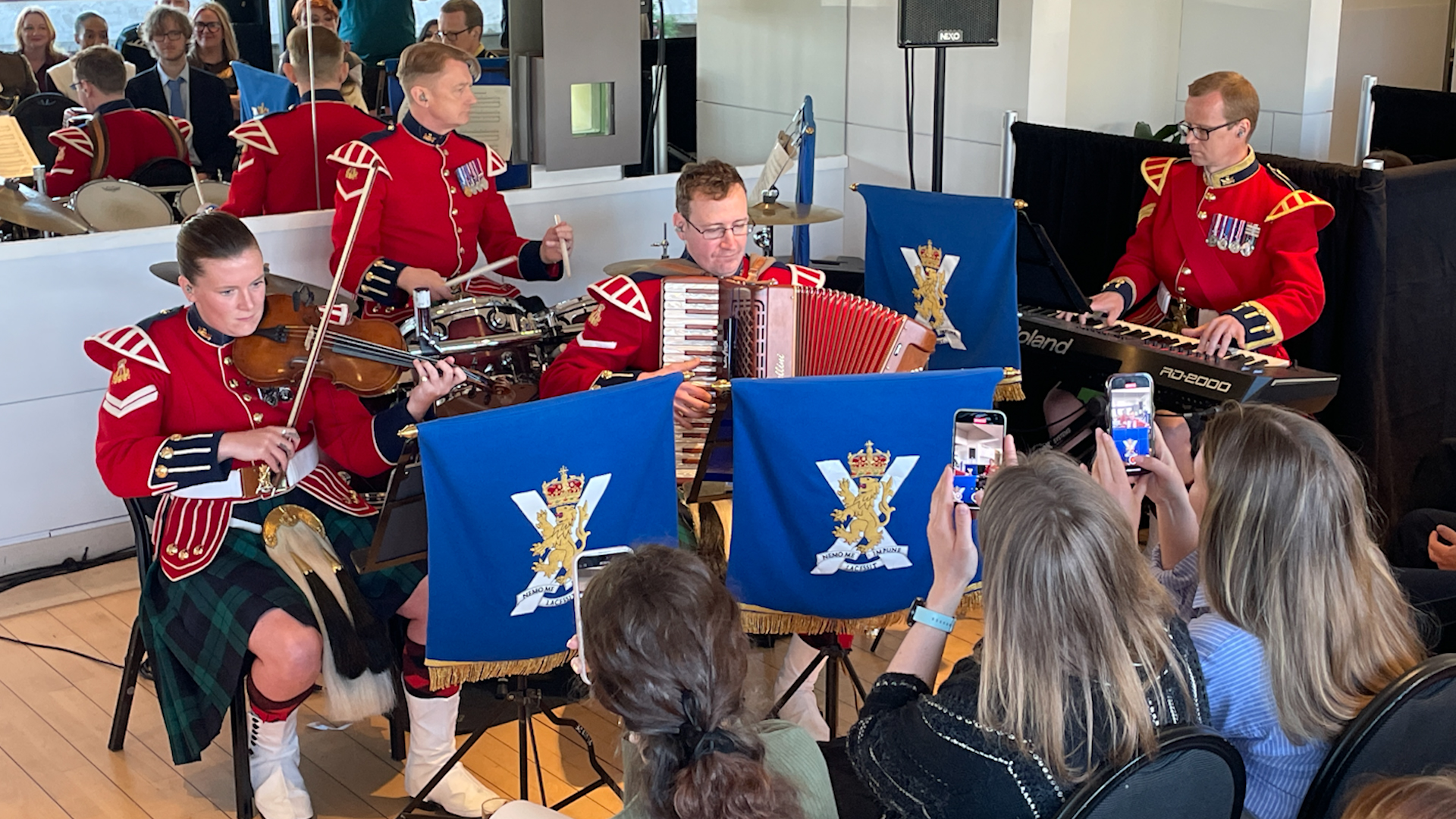 Musicians from The Band of the Royal Regiment of Scotland