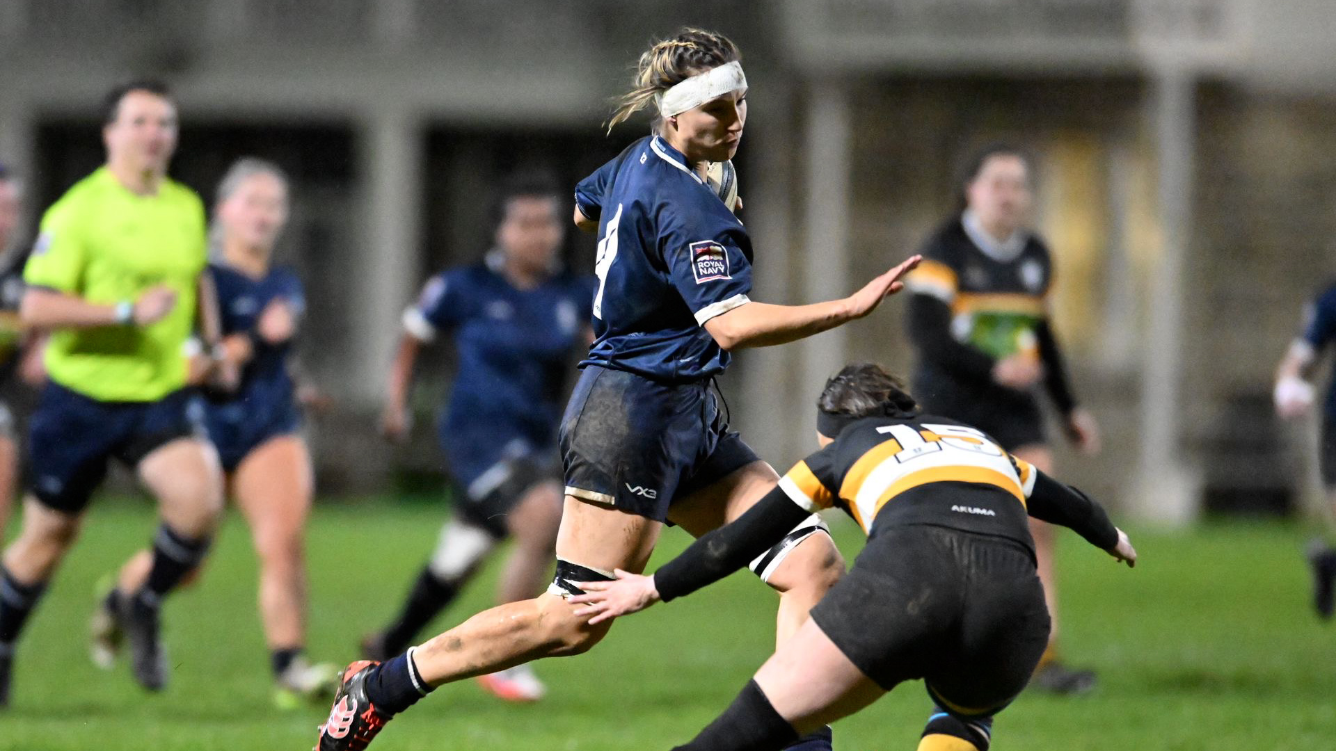 The Royal Navy women's rugby union development side beats Portsmouth Valkyries (Picture: Keith Woodland)