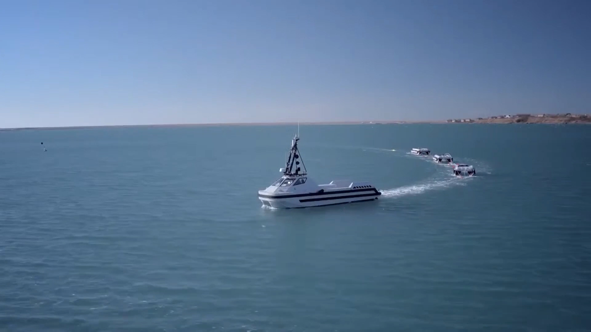 The Royal Navy's autonomous mine sweeping system (SWEEP) 