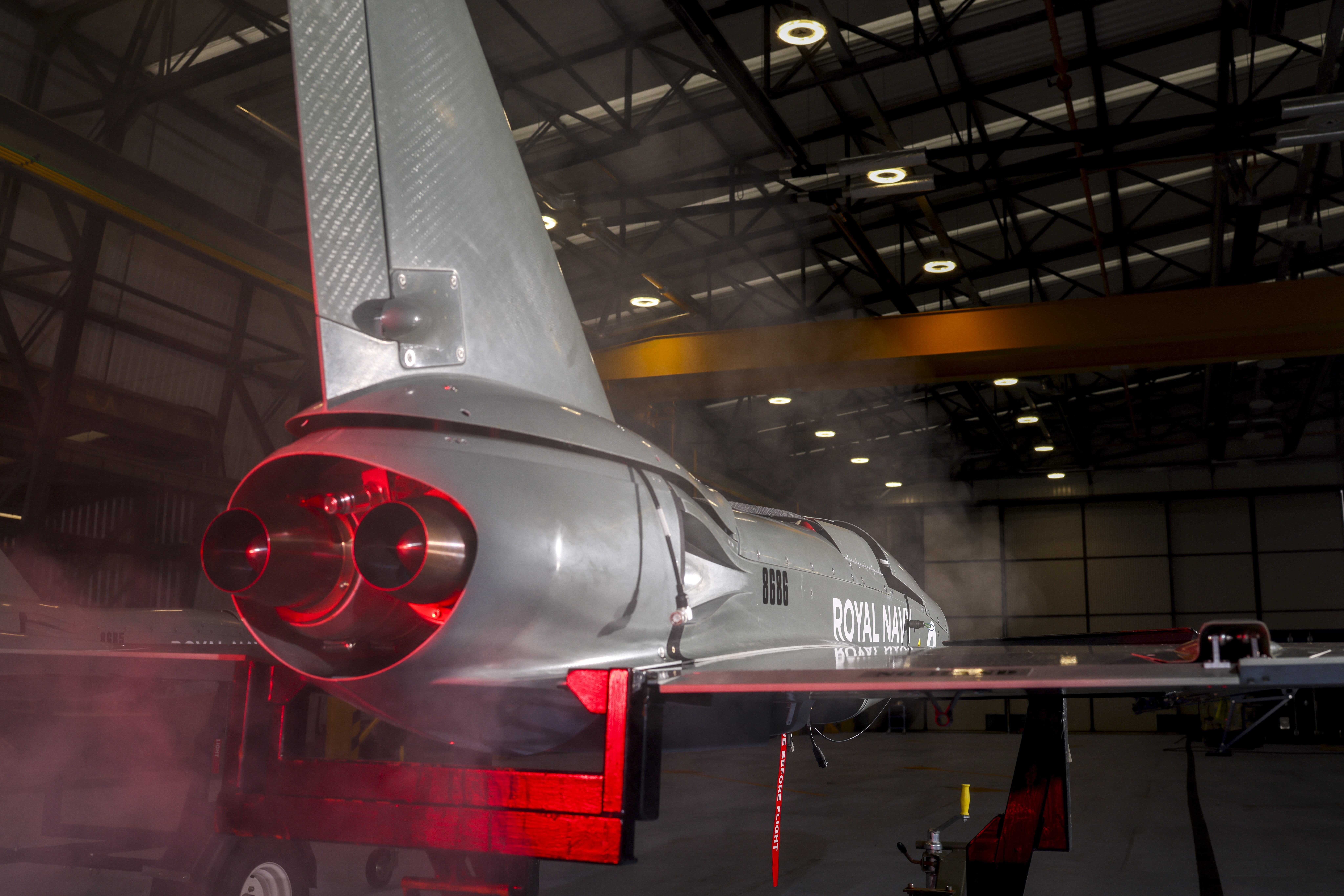 The Royal Navy's new Banshee dron