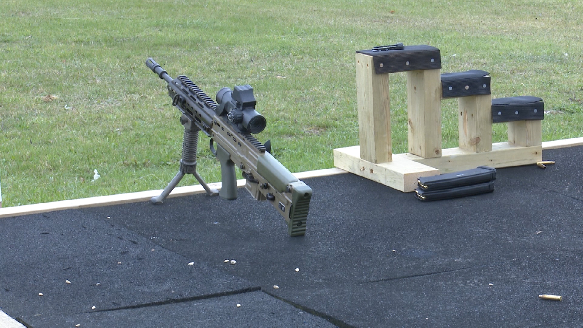 The SA80 A3 is one of the upgrades made,