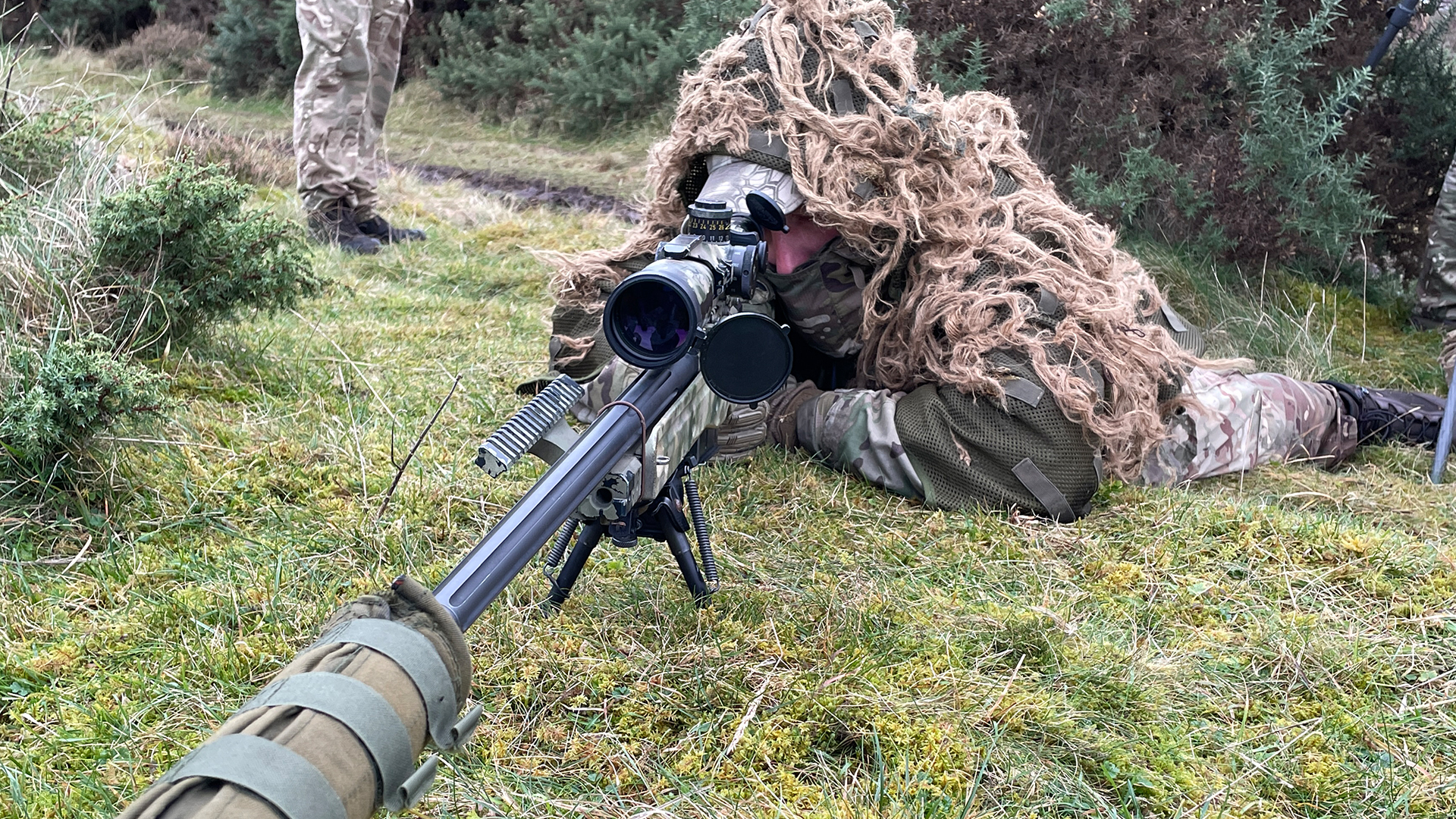 The Tain range is used for training a variety of personnel, including snipers