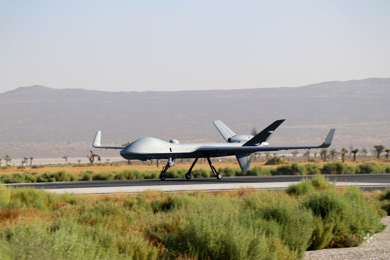 The UK's first Protector aircraft completed its maiden flight in September last year (Picture: RAF).