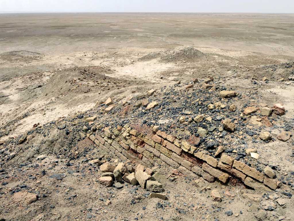 The ziggurat at Eridu today (image: David Stanley)