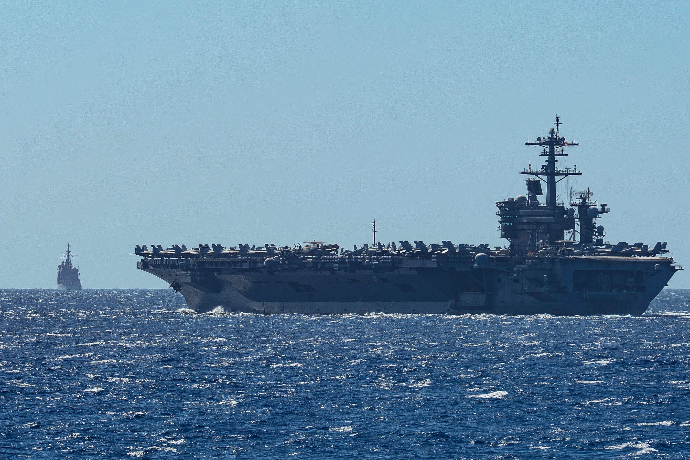 Cover image: Library image of USS Theodore Roosevelt (Picture: US Department of Defense).