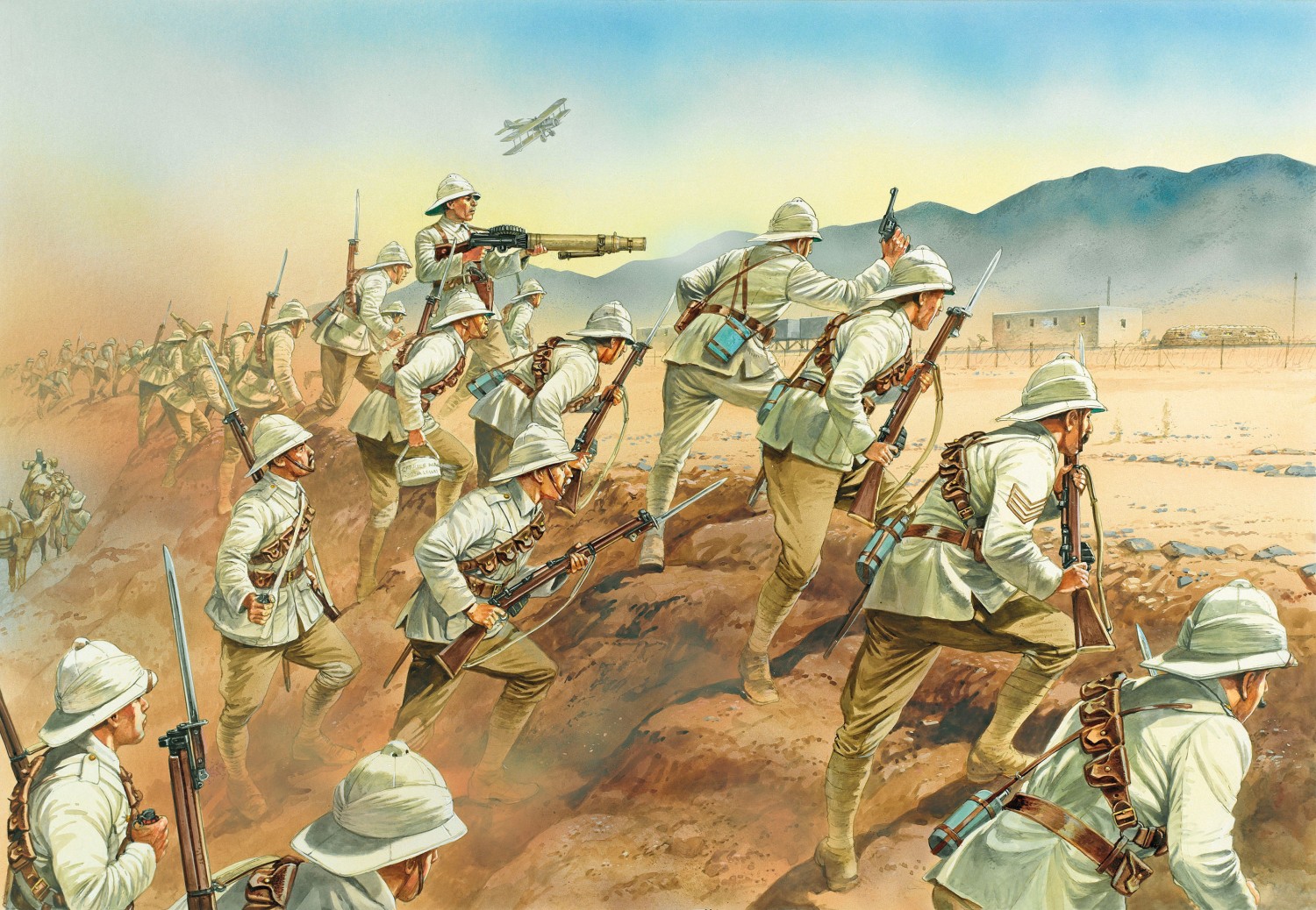 The attack on Mudawwarah Station, August 1918