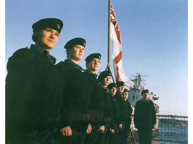 HMS Brilliant departed from Devonport on October 8 1990 (Picture: Pippa Gregory).