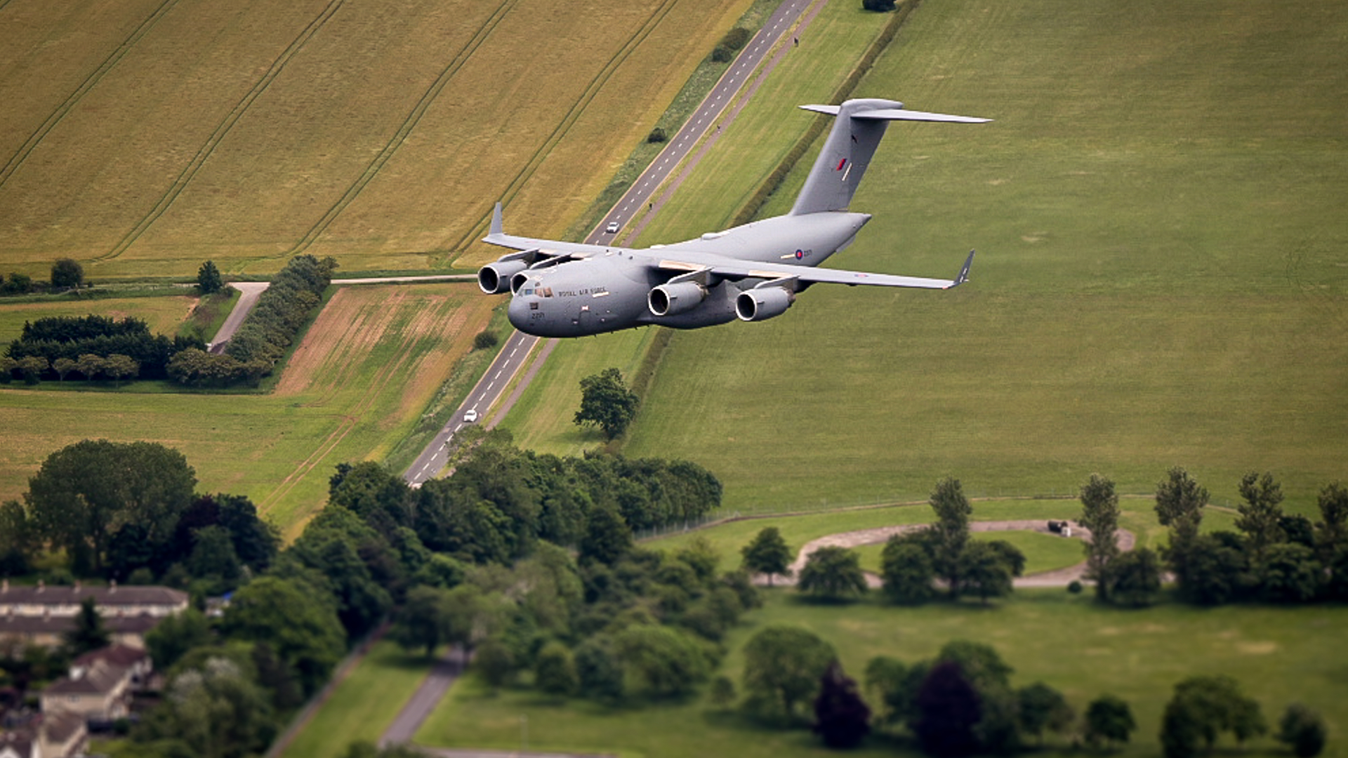 The flypast will include aircraft from the RAF's Air Mobility Force including the C-17 Globemaster 