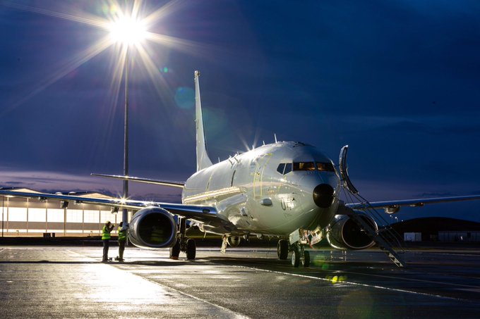 A P-8A Poseidon at RAF Lossiemouth in Moray (Picture: RAF Lossiemouth)