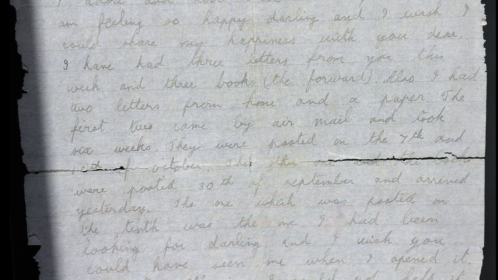 The handwritten letter from Mr Walker (Picture: SWNS).