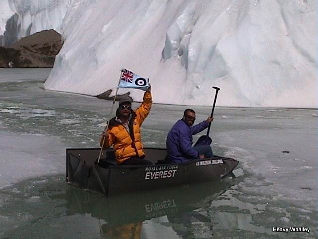 The highest boat in the world (Picture: Heavy Whalley).