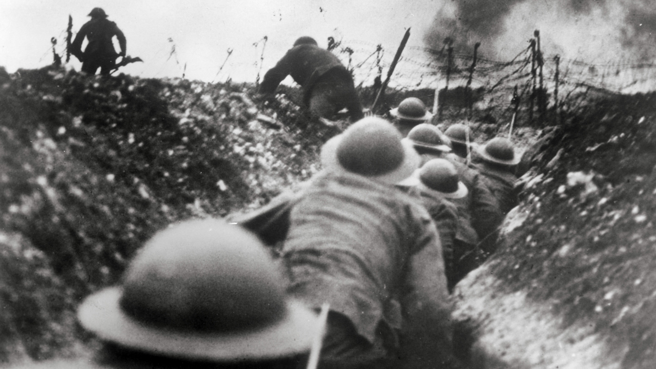 The lost grave of a Scottish soldier who died in the First World War was found and rededicated (Picture: PA Media).