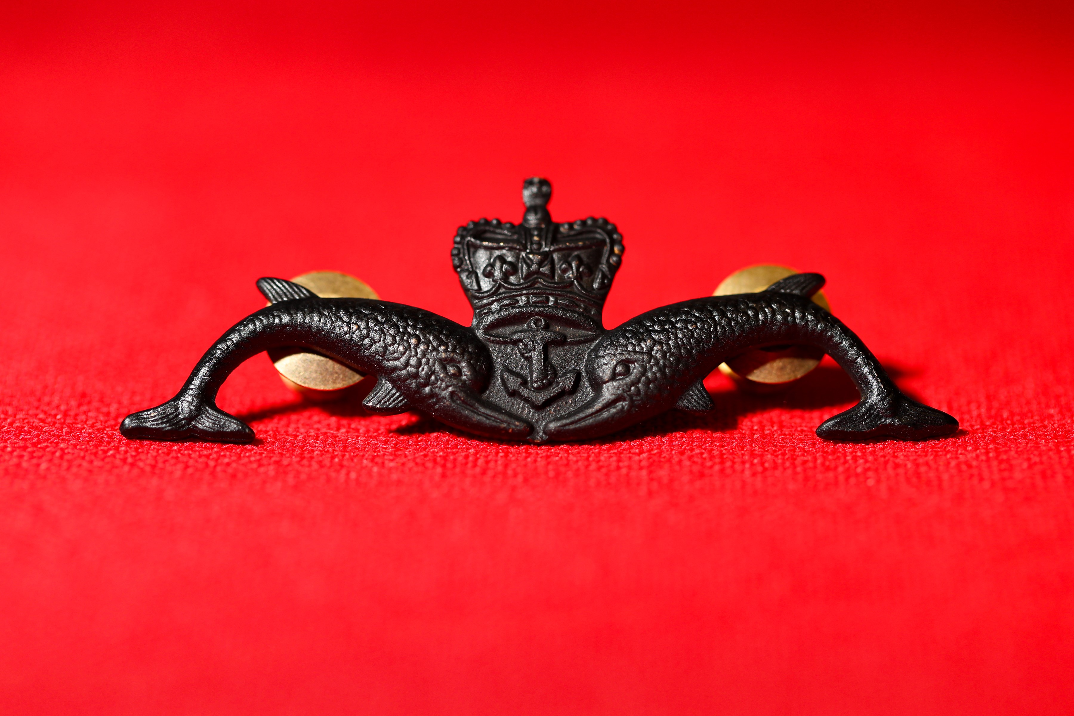 Black Dolphin Badge For Submarine Trainees