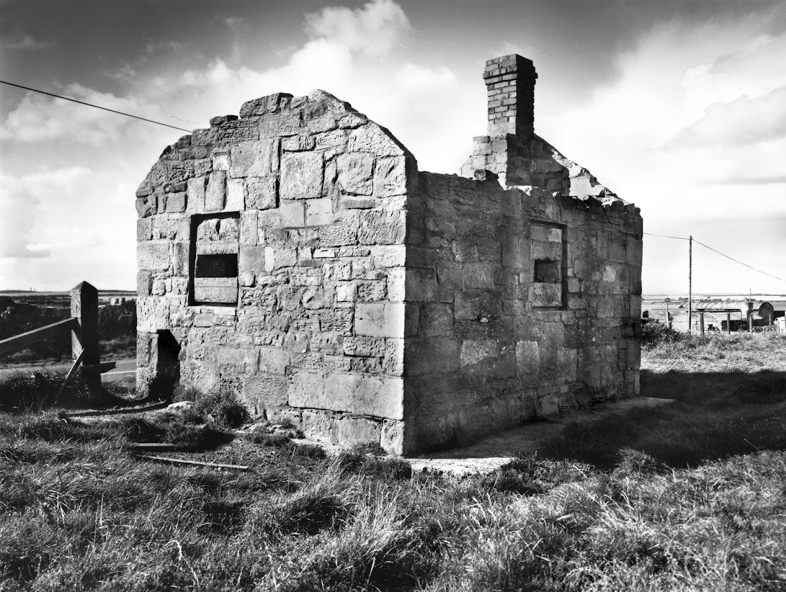 The newly listed Druridge Bay Pillbox on Hemscott Hill was disguised as a roofless cottage (Picture Historic England Archive).