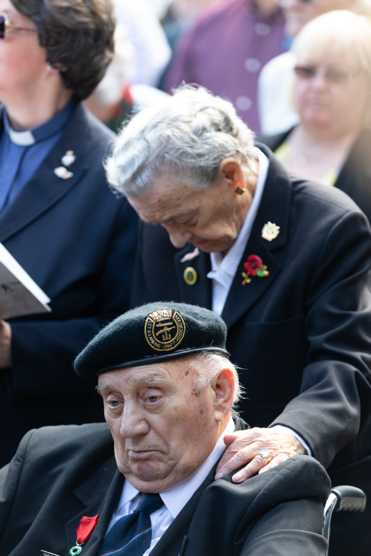 Winner of The Mallett Student Trophy, Veterans commemorate the 75th Anniversary of D-Day and the Battle of Normandy, by AC Harry Roberts