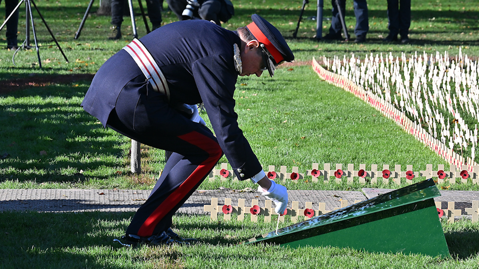 The Royal British Legion officially opened its largest field of remembrance 03112023 CREDIT RBL