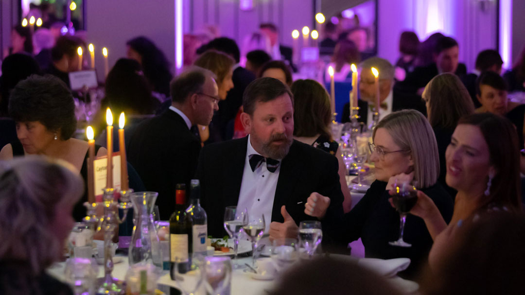 The 2022 CFF Awards evening in full swing CREDIT Celebrating Forces Families Awards