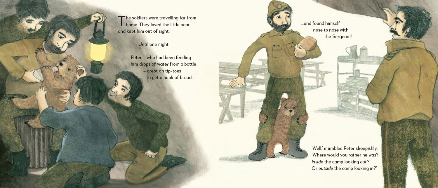 The Bear Who Went To War by Alan Pollock (Picture: © Bryony Thomson from the paperback edition published in the UK by Old Barn Books Ltd)