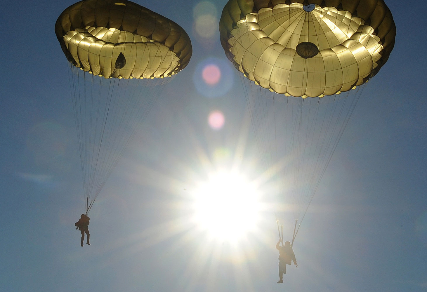 The Parachute Regiment 3 PARA Exercise Iberian Eagle DNI Sun