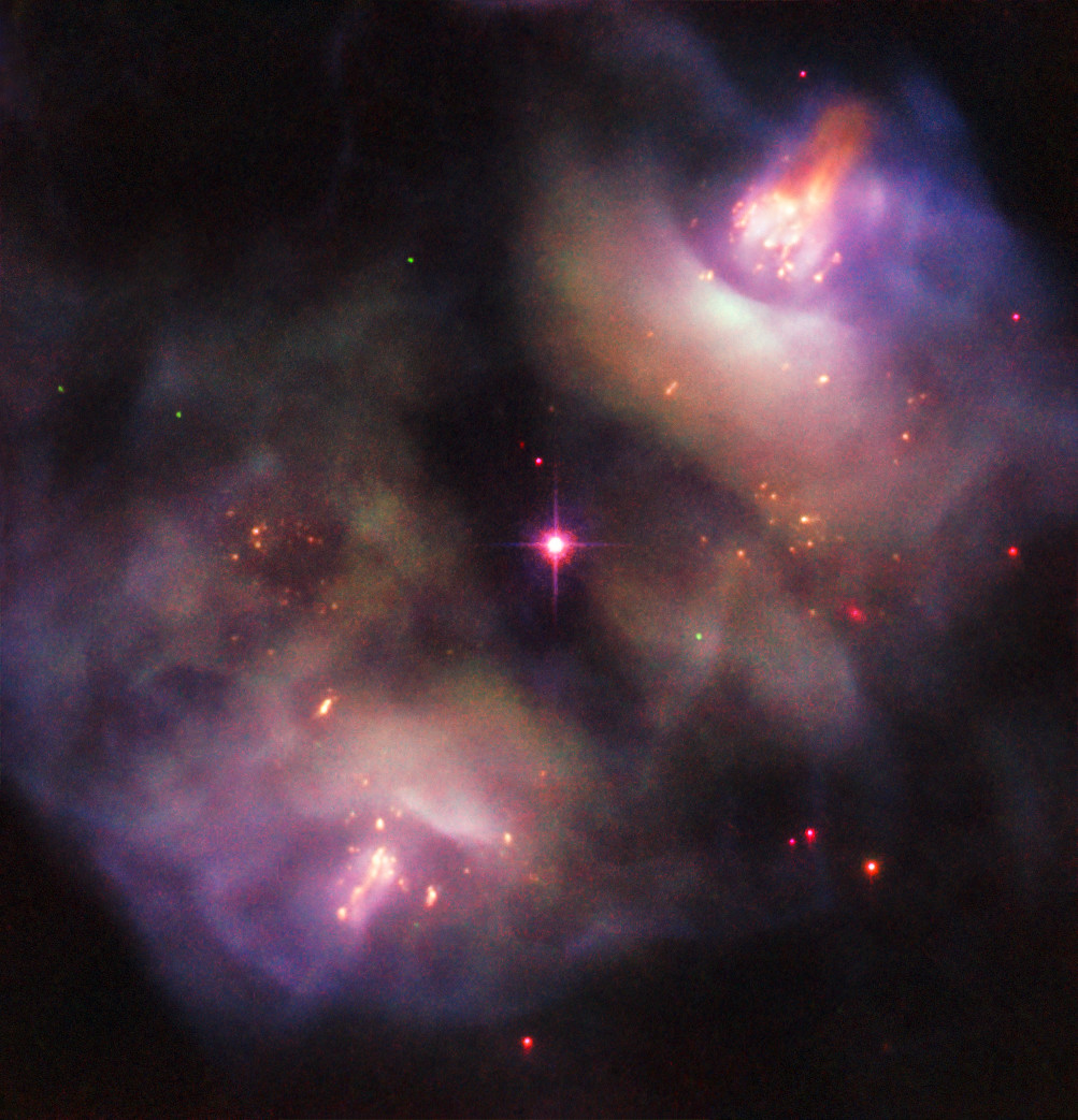 The death of a star. Credit ESA/Hubble & NASA, R. Wade et al.; CC BY 4.0