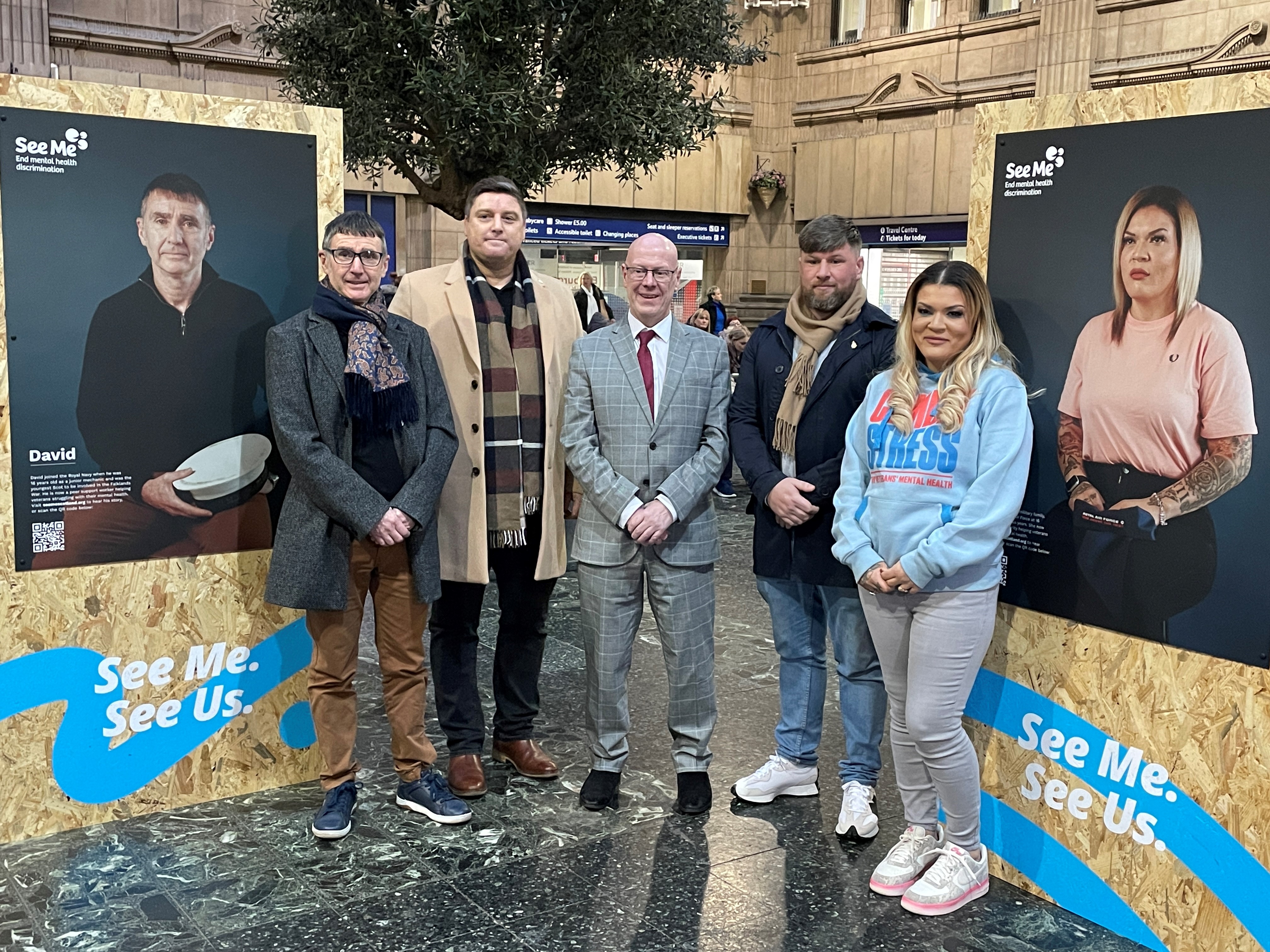 Those behind the See Me Scotland campaign 291122 CREDIT BFBS.jpg