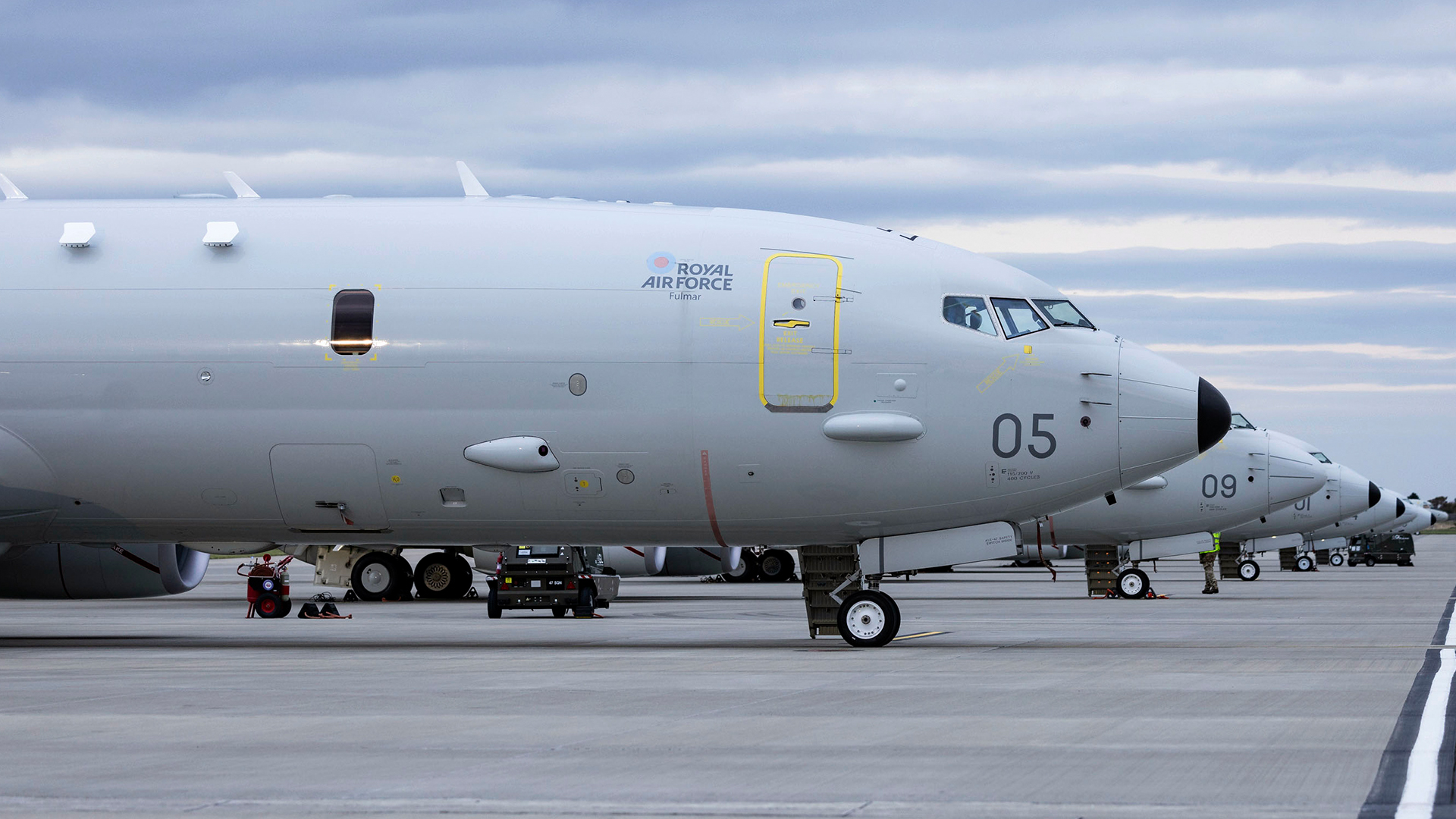 Three Poseidon MRA1 squadrons are based at RAF Lossiemouth