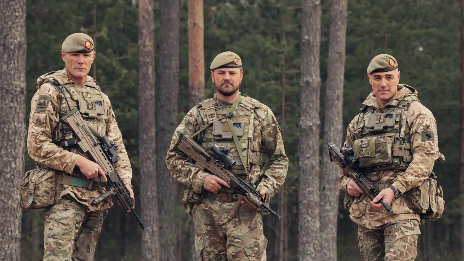 These three brothers also all serve in the Army